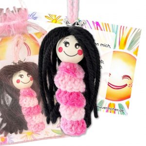 Glückswürmchen Sorgenwürmchen Prinzessin mit Krone